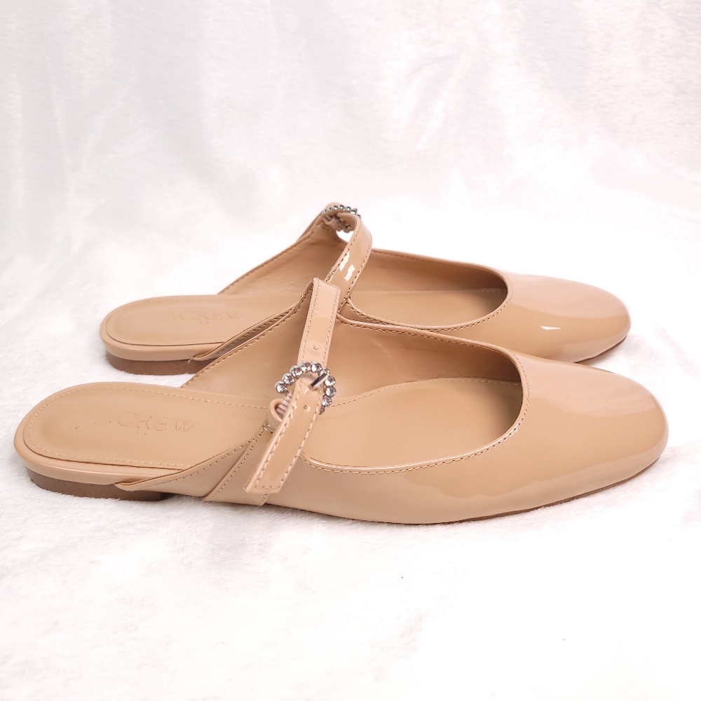 J. Crew Factory Mary Jane Mules 6 1/2 CA763